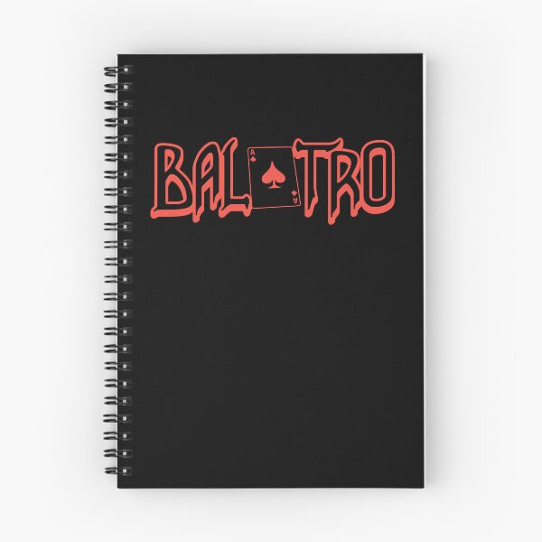 Item preview, Balatro Logo Flat Red designed and sold by BubblePopRed.