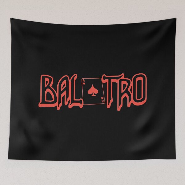 Item preview, Balatro Logo Flat Red designed and sold by BubblePopRed.