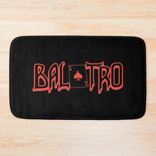 Item preview, Balatro Logo Flat Red designed and sold by BubblePopRed.