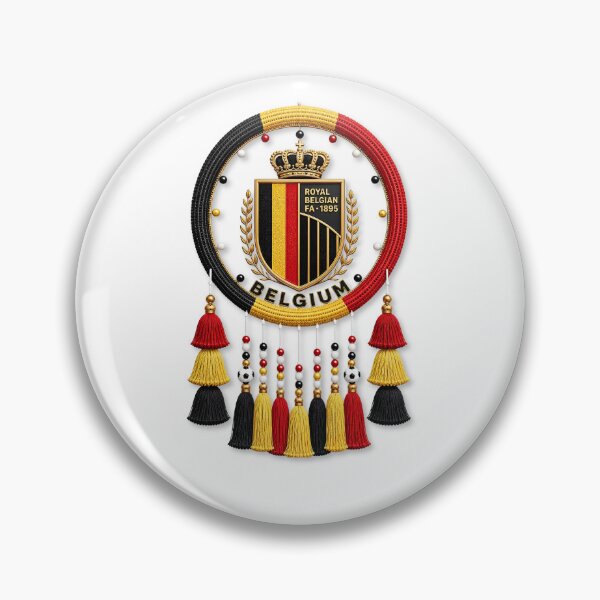 Item preview, Belgium Football Royal Crest designed and sold by Velouria Universe.