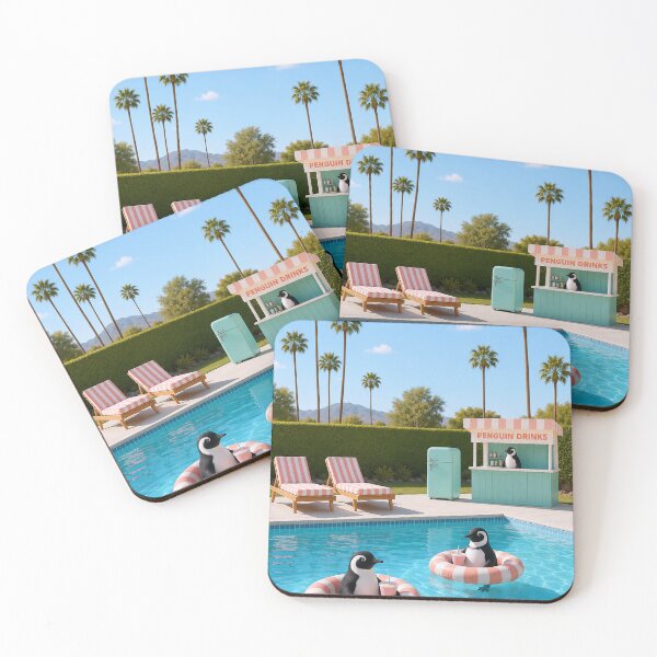Item preview, Penguin Poolside designed and sold by HesselKelvin.