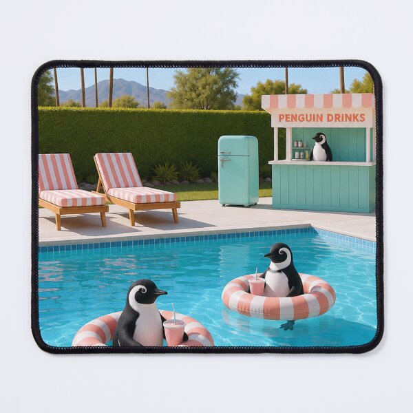 Item preview, Penguin Poolside designed and sold by HesselKelvin.