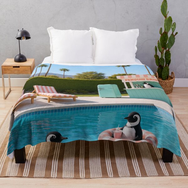 Item preview, Penguin Poolside designed and sold by HesselKelvin.
