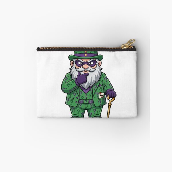 Item preview, Enigmatic Riddler Comic Book Garden Gnome designed and sold by Bad-Decisions-Designs.