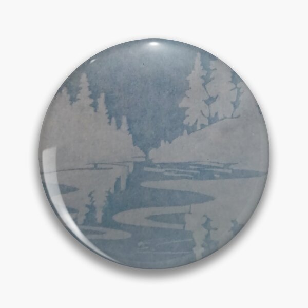 Item preview, The Great Outdoors in Cyanotype  designed and sold by Limitless canvas .