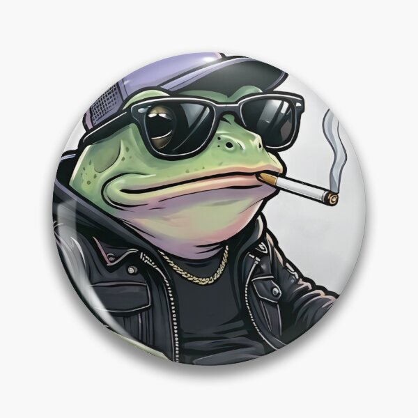 Item preview, Badass Streetwear Frog Off Dark Noir Edition designed and sold by Edwere.