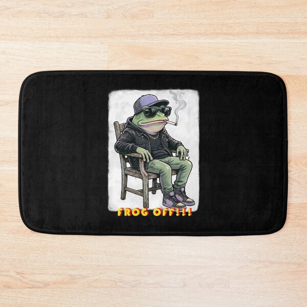 Item preview, Badass Streetwear Frog Off Dark Noir Edition designed and sold by Edwere.
