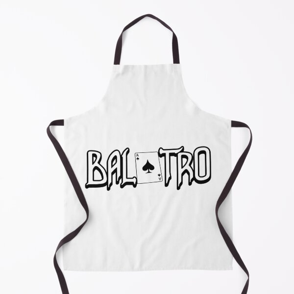 Item preview, Balatro Logo Flat Black designed and sold by BubblePopRed.