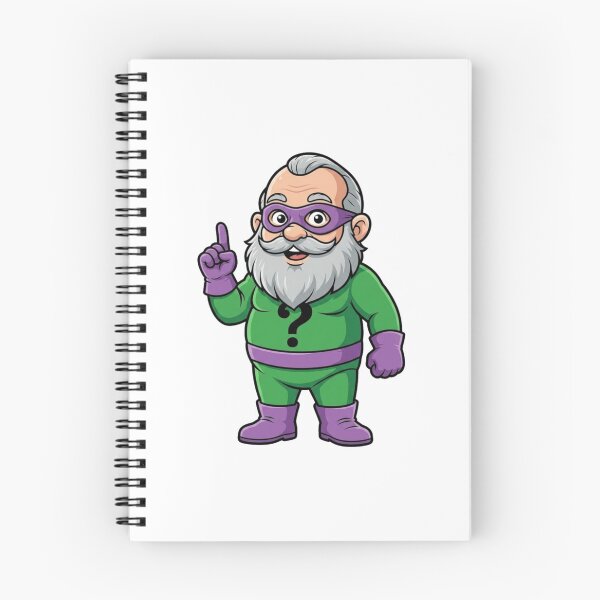 Item preview, Classic 1966 Riddler TV Show Garden Gnome designed and sold by Bad-Decisions-Designs.