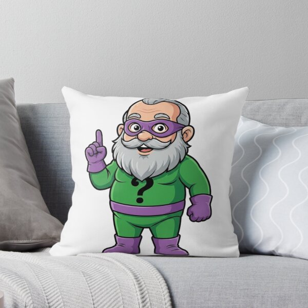 Item preview, Classic 1966 Riddler TV Show Garden Gnome designed and sold by Bad-Decisions-Designs.