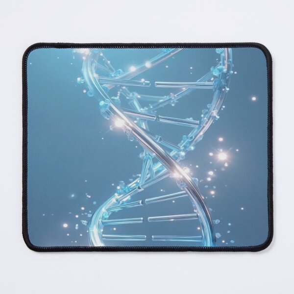 Item preview, Luminous DNA Helix in Blue designed and sold by ClarityPulse Studio.