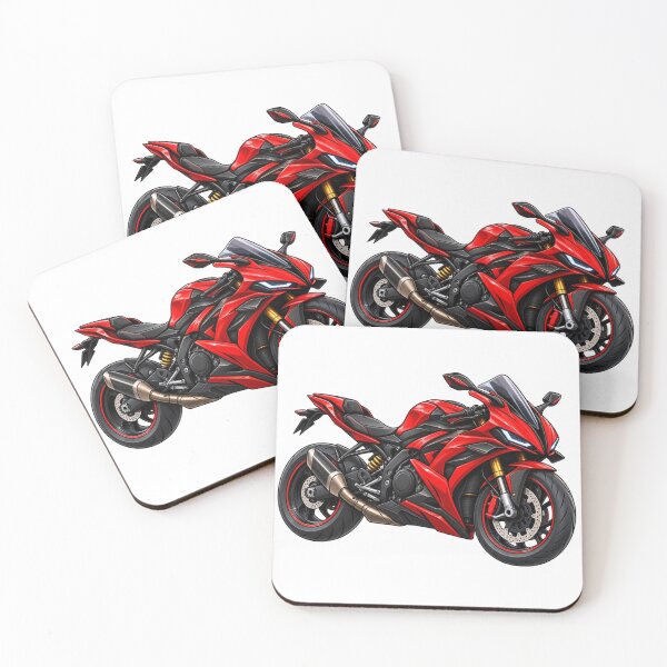 Item preview, Red Superbike – Futuristic Racing Motorcycle T-Shirt designed and sold by LarkLeaf.