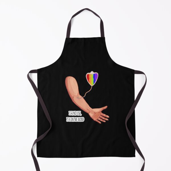 Item preview, It's no use, it's in the blood lgbt designed and sold by Juntixfae.