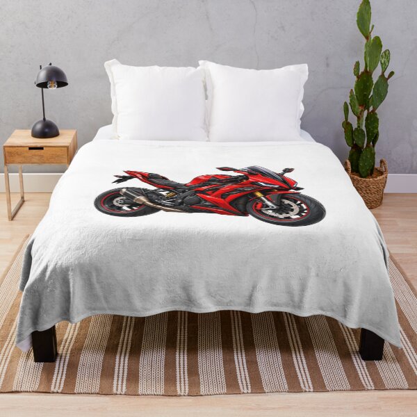 Item preview, Red Superbike – Futuristic Racing Motorcycle T-Shirt designed and sold by LarkLeaf.