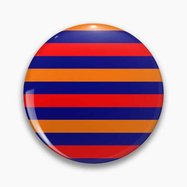Item preview,  Red Orange Stripes Design Navy Blue  designed and sold by PatternTitan.