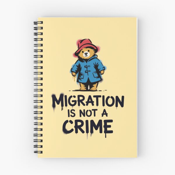 Item preview, Banksy - Migration is not a crime designed and sold by 123ks.