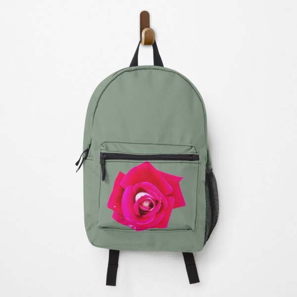 Item preview, Isolated Vibrant Hot Pink Rose Macro Floral Graphic Cutout designed and sold by BalkanBloom.