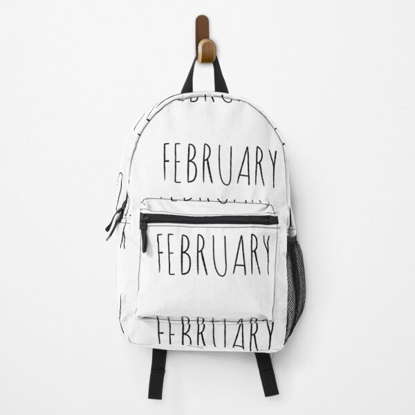 Item preview, Cute February Hand Lettered Typography Handwritten Monthly Artwork designed and sold by somimalikkk.