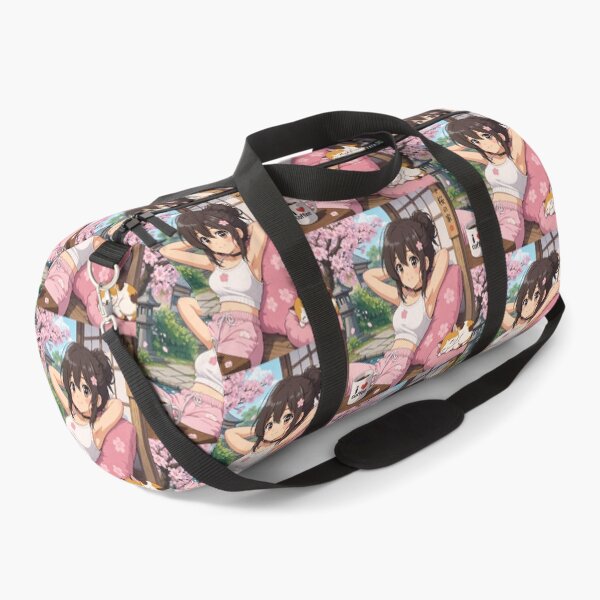 Item preview,  Cute anime manga girl reclining with a cup of coffee designed and sold by Vintage Designs +.