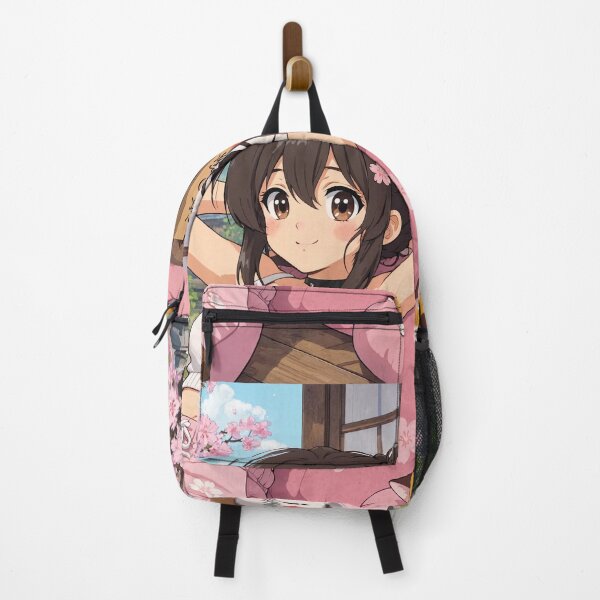 Item preview, Cute anime manga girl reclining with a cup of coffee designed and sold by Vintage Designs +.