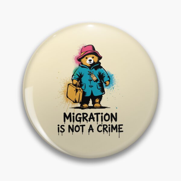 Item preview, Migration is not a crime designed and sold by 123ks.