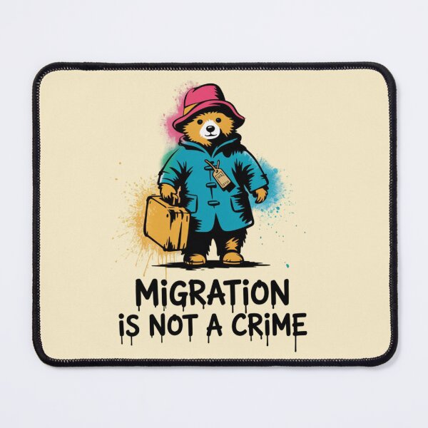 Item preview, Migration is not a crime designed and sold by 123ks.