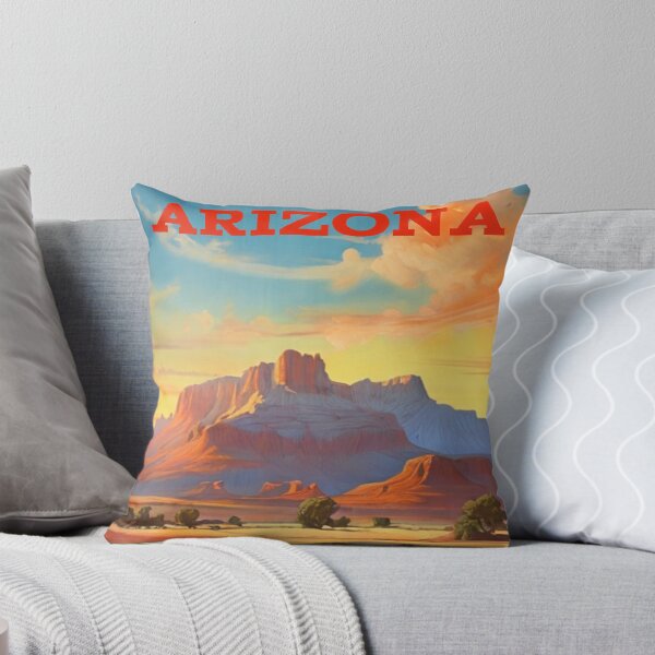 Item preview, Vintage Arizona Travel Poster designed and sold by Skyeleigh and Spideough.
