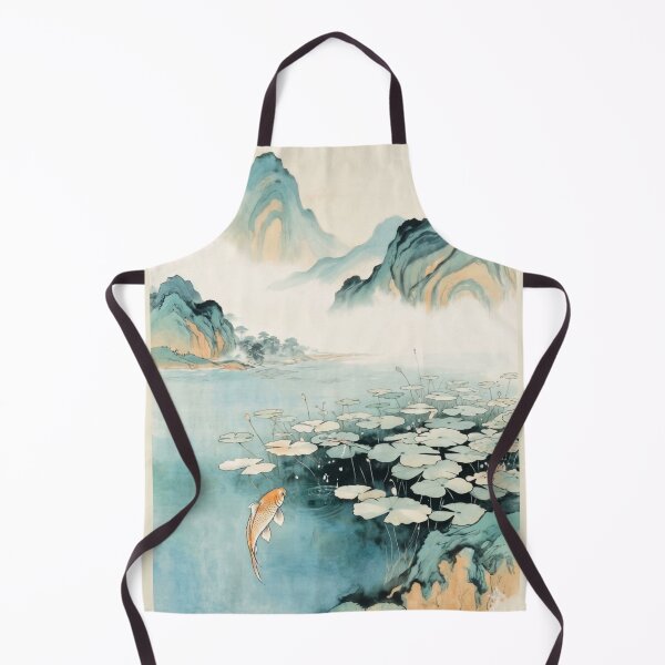 Item preview, koi in the lotus lake designed and sold by ritusdesigns.