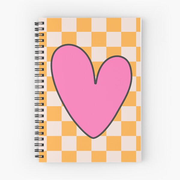 Item preview, Retro Checkered Heart Pink Illustration designed and sold by jianina-alondra.