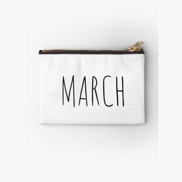 Item preview, Cute March Hand Lettered Typography Handwritten Monthly Artwork designed and sold by somimalikkk.
