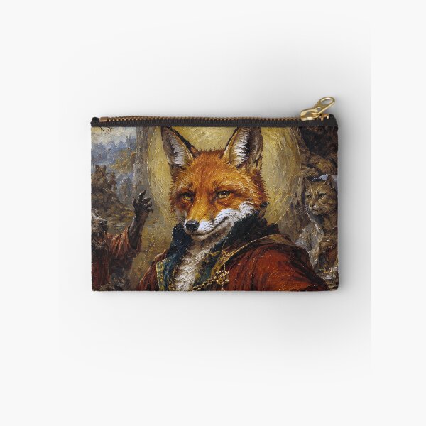 Item preview, Reynard the Fox painting. designed and sold by GalleryKauffeld.