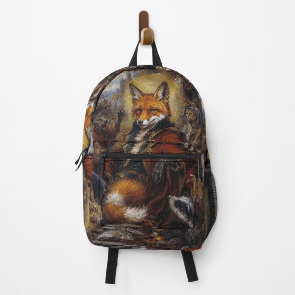 Item preview, Reynard the Fox painting. designed and sold by GalleryKauffeld.