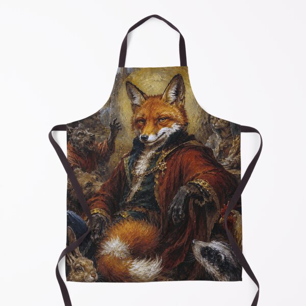 Item preview, Reynard the Fox painting. designed and sold by GalleryKauffeld.