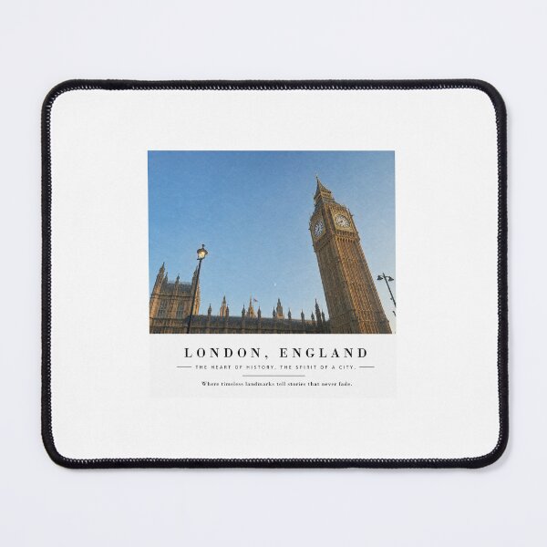 Item preview, Big Ben London Travel Art Print | Westminster England Landmark Poster designed and sold by Wandered North.