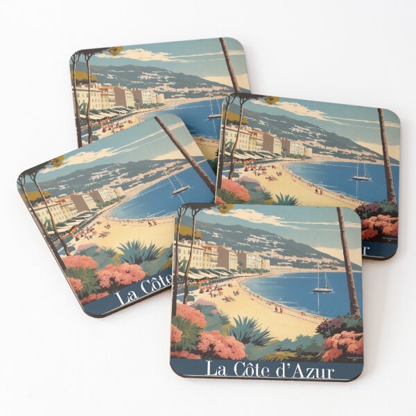 Item preview, Travel Poster: La Cote d'Azure designed and sold by Skyeleigh and Spideough.
