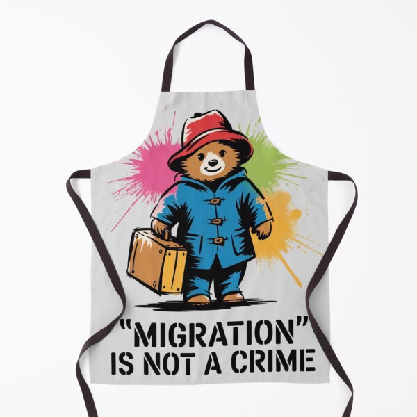 Item preview, Banksy - Migration is not a crime designed and sold by 123ks.