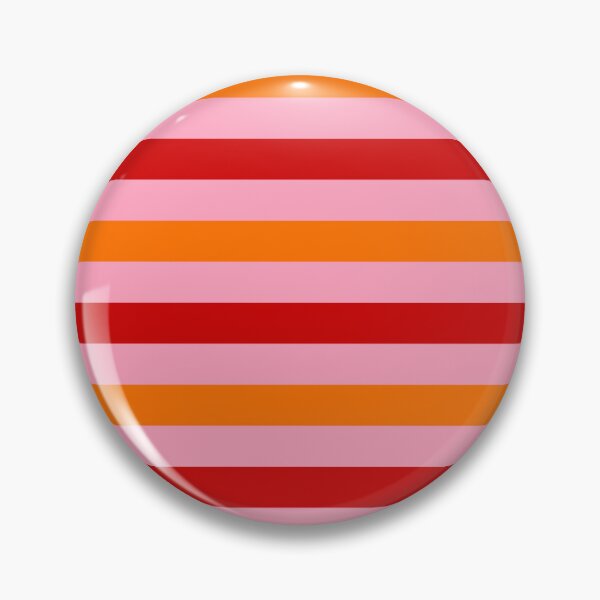 Item preview, Red And Orange Stripes Design Pink  designed and sold by PatternTitan.