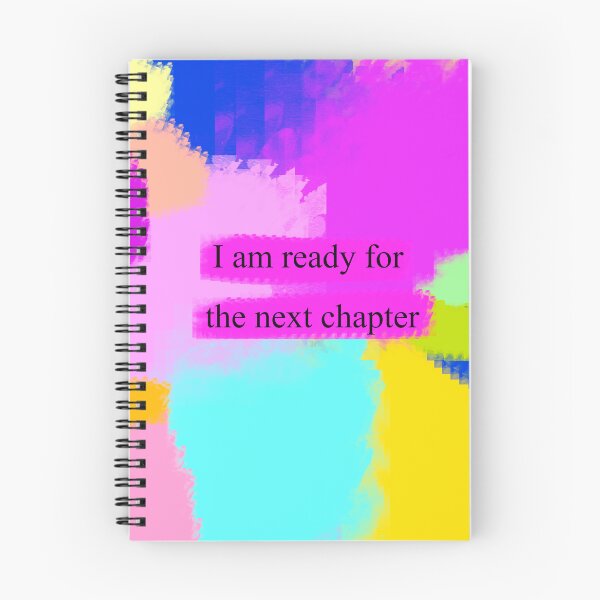Item preview, I am ready for the next chapter designed and sold by diamondqueenmindset.
