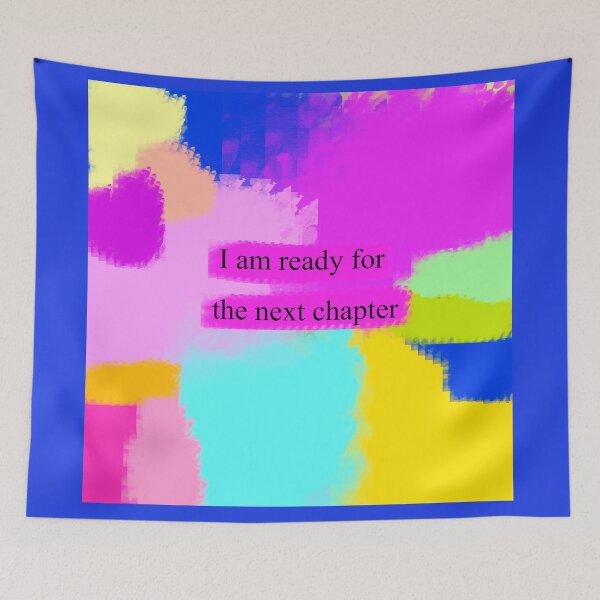 Item preview, I am ready for the next chapter designed and sold by diamondqueenmindset.