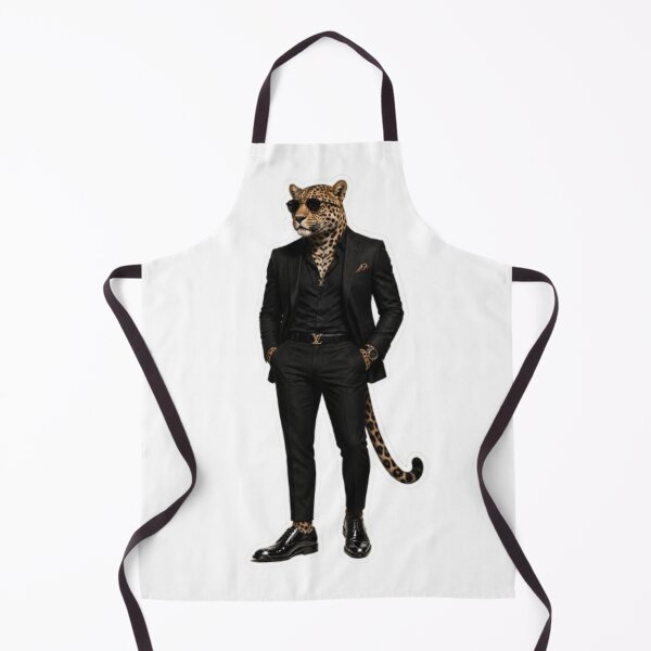 Item preview, Dapper Leopard in Black Suit designed and sold by Snurly.
