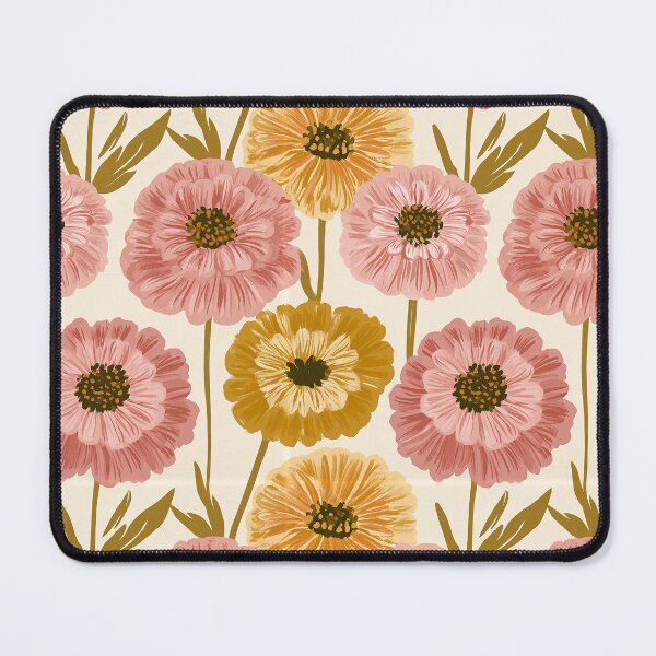 Item preview, Lush Zinnia Flower  - Retro Flower Floral - Retirement Gifts for Mom designed and sold by RoyalStarsPatts.