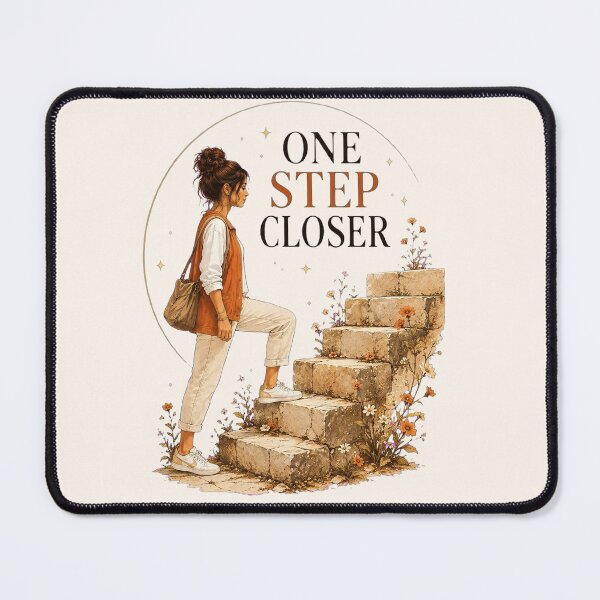 Item preview, One Step Closer - Daily Motivation designed and sold by ElleMind.