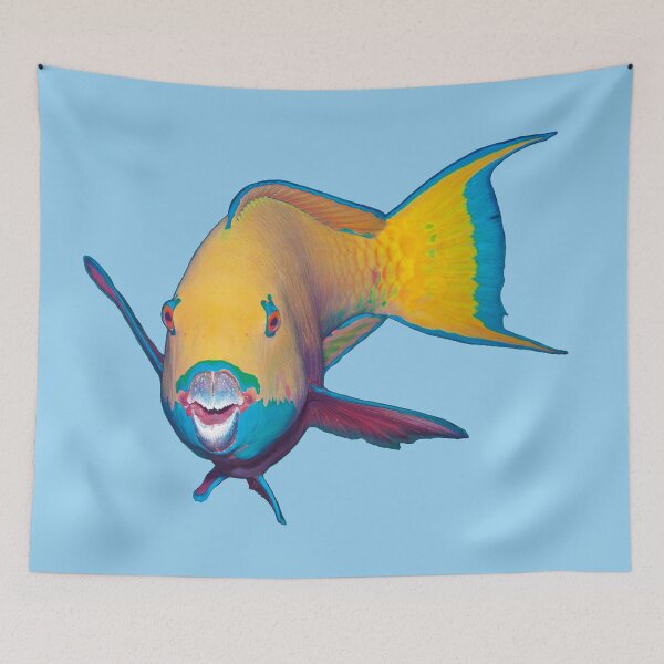 Item preview, Parrotfish - Cut Out Design * Graphic Underwater Art |  designed and sold by Photo & Design Ute Niemann.