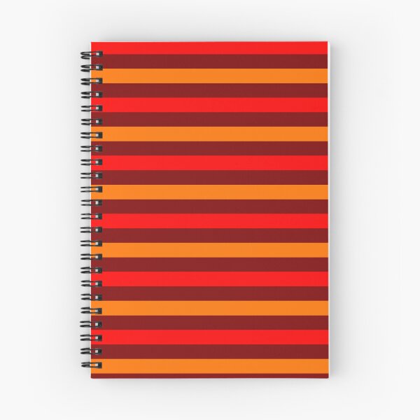 Item preview, Red And Orange Stripes Design Maroon  designed and sold by PatternTitan.