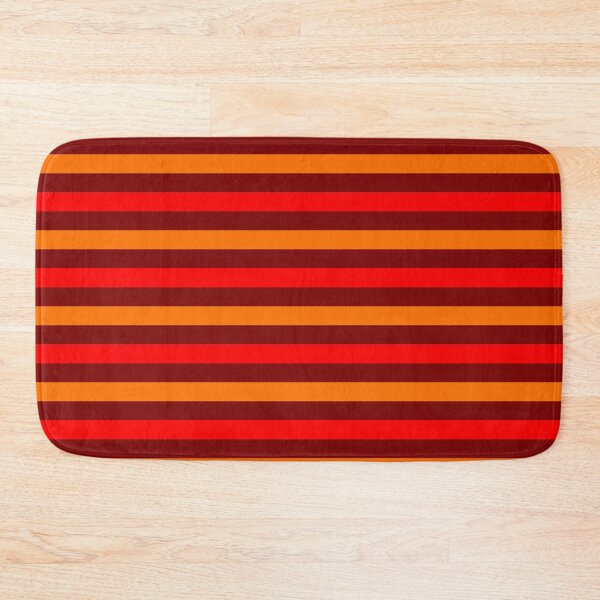 Item preview, Red And Orange Stripes Design Maroon  designed and sold by PatternTitan.