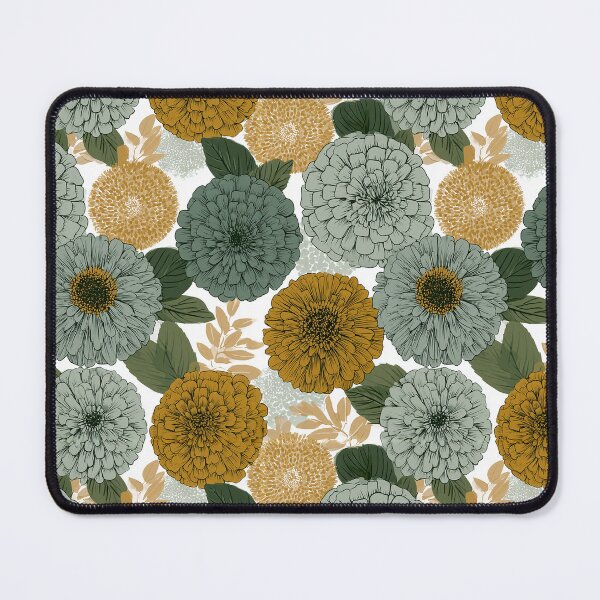 Item preview, Minimalistic Zinnia Print - Flower Garden Pattern - Retirement Gifts for Wife designed and sold by RoyalStarsPatts.