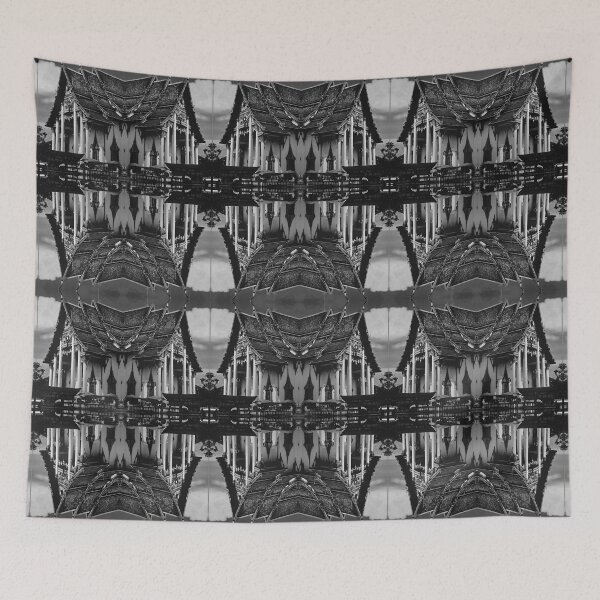 Item preview, Temple in Black And White designed and sold by Empathetic-Psychopath.