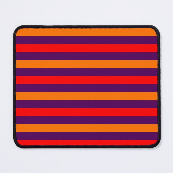 Item preview, Red And Orange Stripes Design Purple designed and sold by PatternTitan.