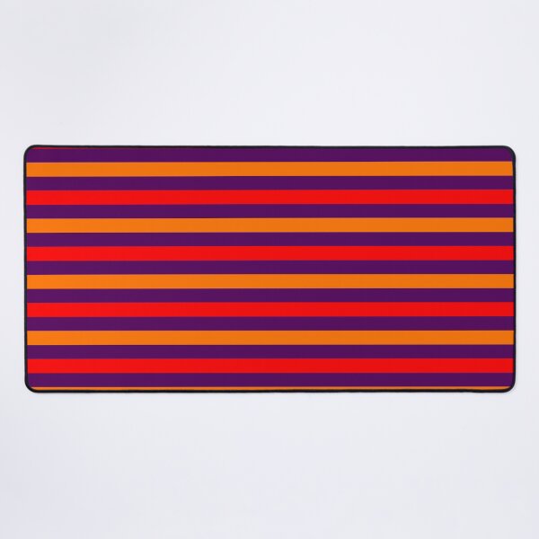 Item preview, Red And Orange Stripes Design Purple designed and sold by PatternTitan.