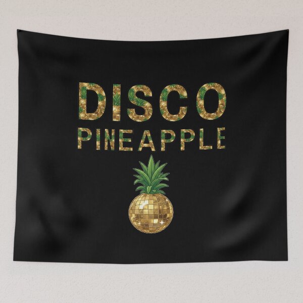 Item preview, disco pineapple designed and sold by Konvero.
